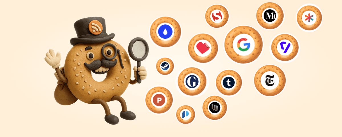 FeedBagel mascot
